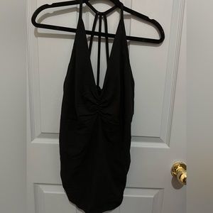 Maha Devi tank with built in shelf bra. Sz XL